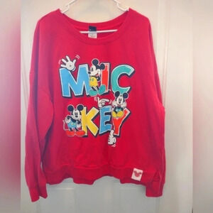 Vintage Disney Mickey Mouse sweatshirt, size XXL (juniors)